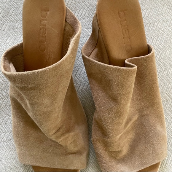 Bueno Suede Mule Sandal - Picture 2 of 6
